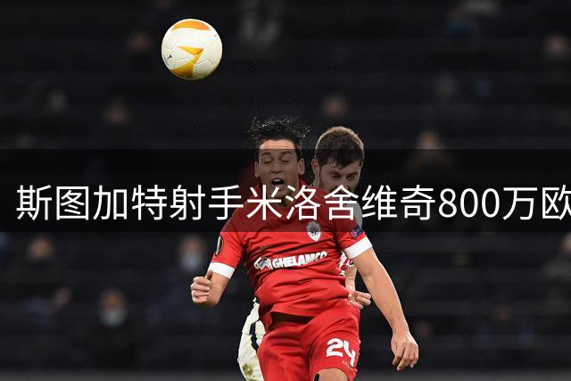 斯图加特射手米洛舍维奇800万欧转战葡超在即